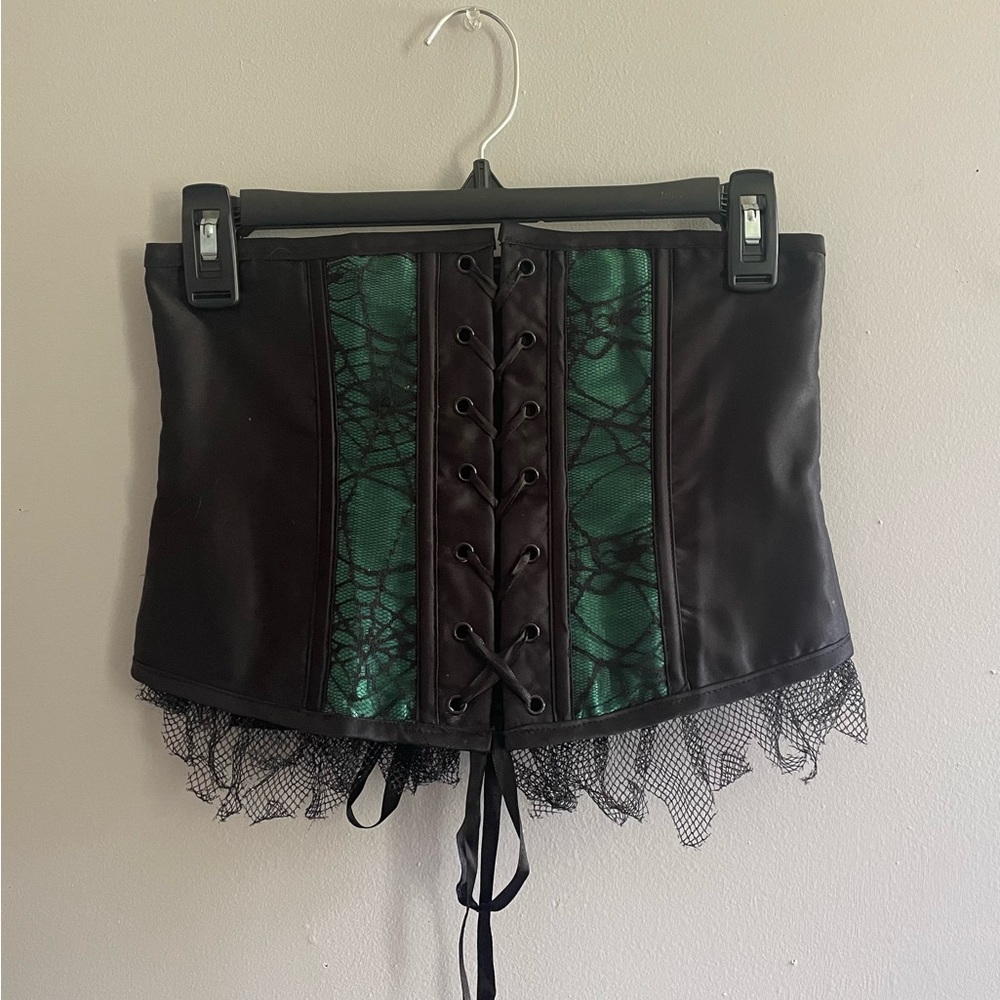 Spiderweb Corset Waist Cincher